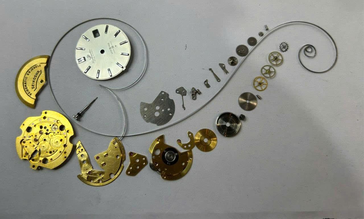 Vintage Seikomatic J13060 Self Dater 39 Jewels 1960s - SERVICED UK VINTAGE WATCH LTD