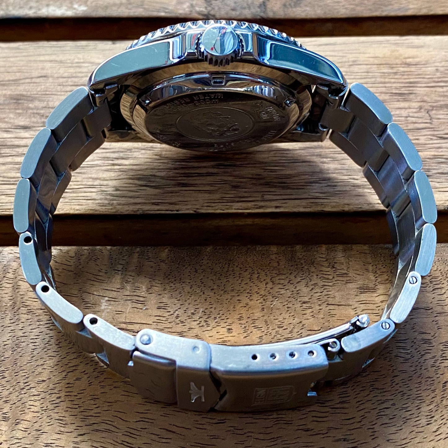 COMING SOON! SERVICED Vintage May 1990 Elgin Treasure International Deep Sea FK-531N-SL Blue Automatic Diving Watch Rotating Bezel and Original Bracelet - PRE-ORDER NOW!