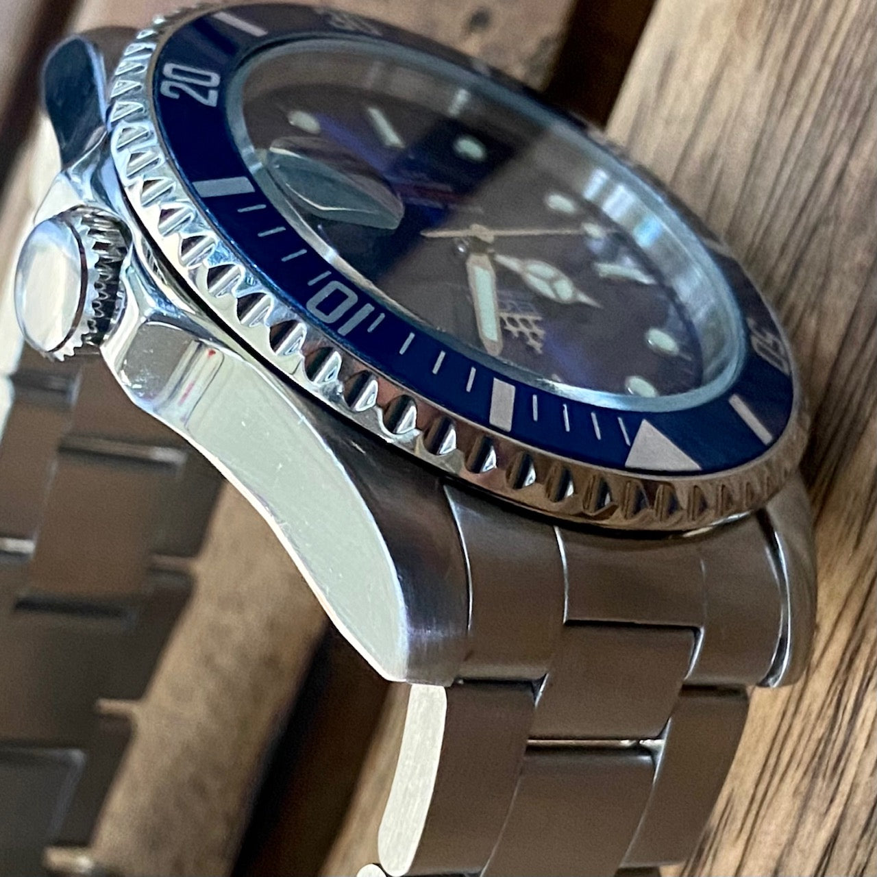 COMING SOON! SERVICED Vintage September 1990 Elgin Deep Sea International FL-531N-SL Blue Automatic Diving Watch - PRE-ORDER NOW!