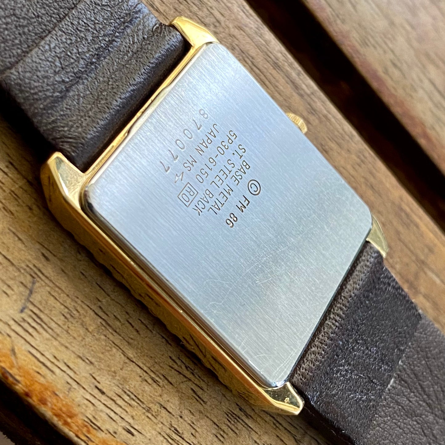 Rare July 1988 Seiko Quartz 5P30-6150 Big Ben Watch Westminster London