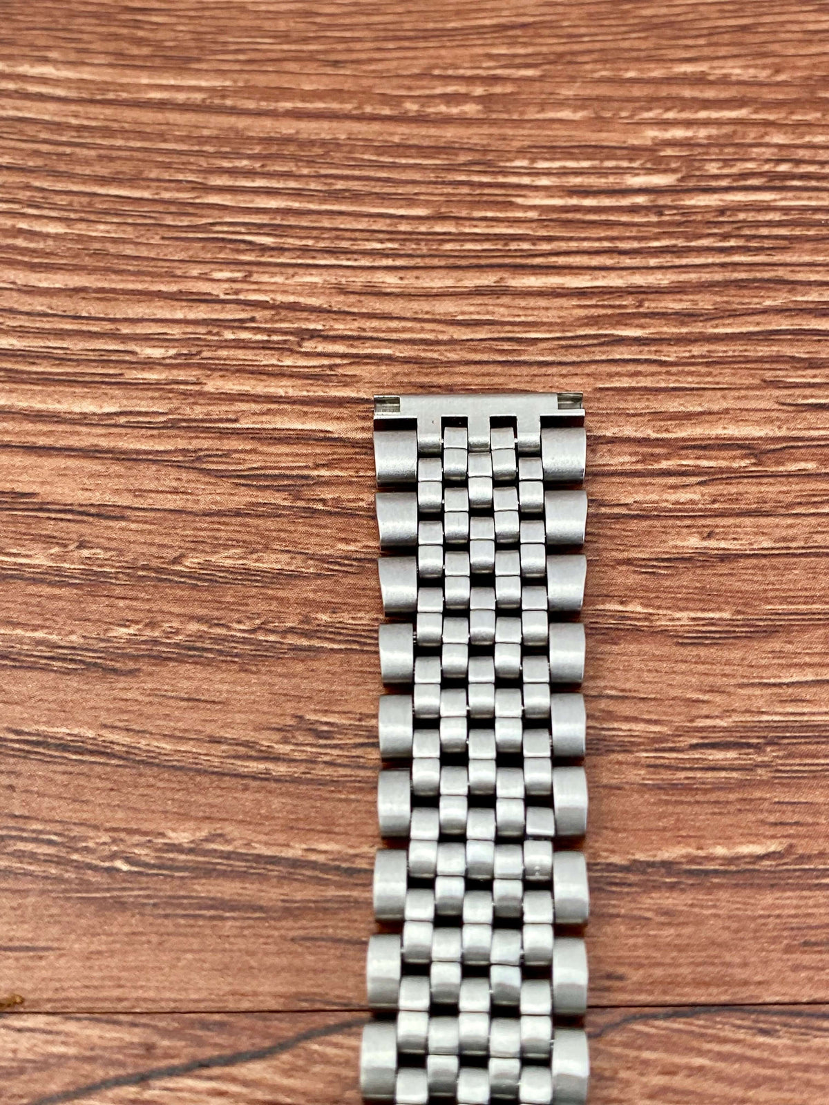 19mm Beads of Rice Watch Bracelet with Straight Ends UK VINTAGE WATCH LTD