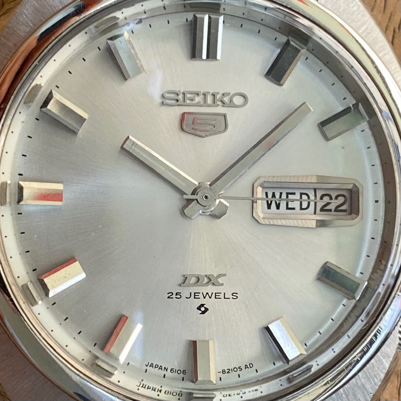 RARE Vintage Seiko 5 DX 6106-8131 SERVICED, November 1978