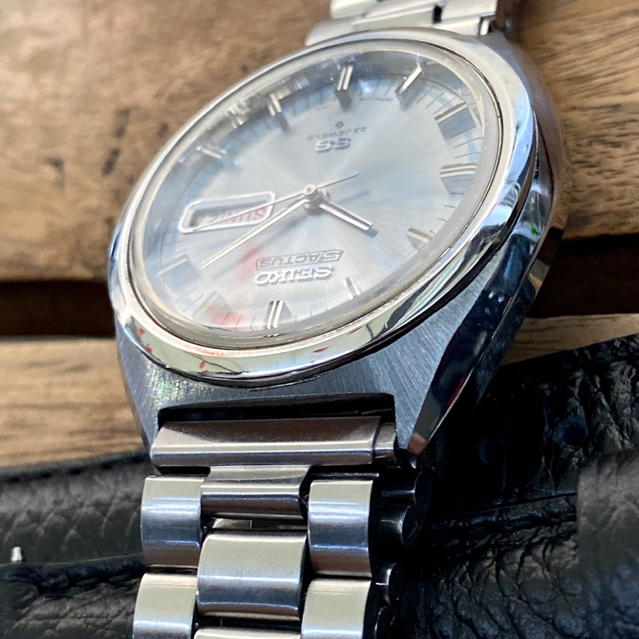 Vintage Seiko 5 Actus 6106-7520, SERVICED Auto January 1971
