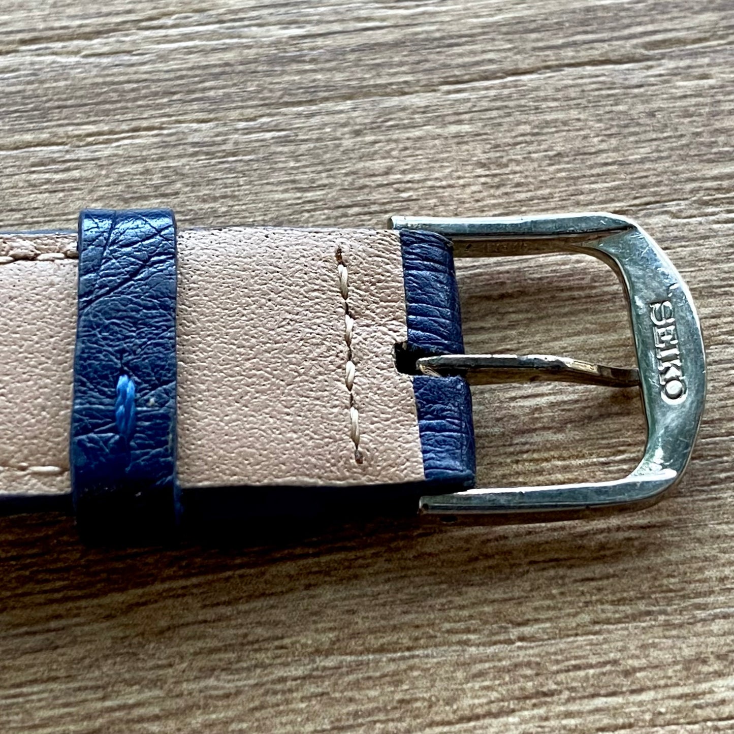 RARE Vintage September 1995 Seiko Laurel AGS 4M21-0A60 - Midnight Blue Dial - UK VINTAGE WATCH LTD