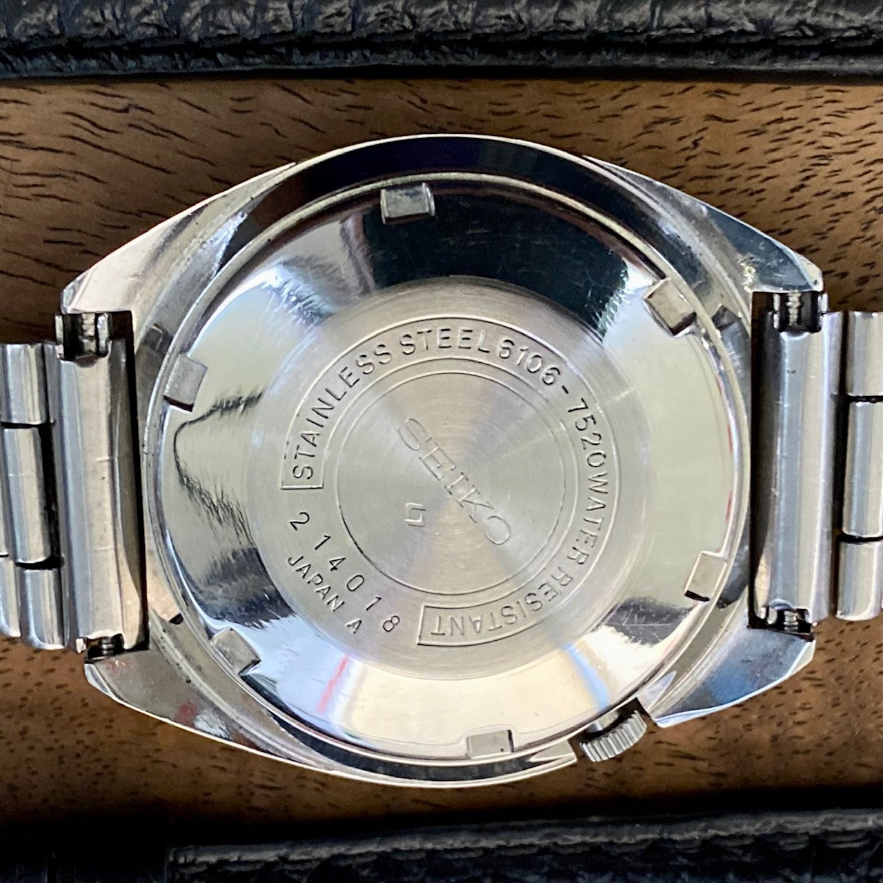 Vintage Seiko 5 Actus 6106-7520, SERVICED Auto January 1971