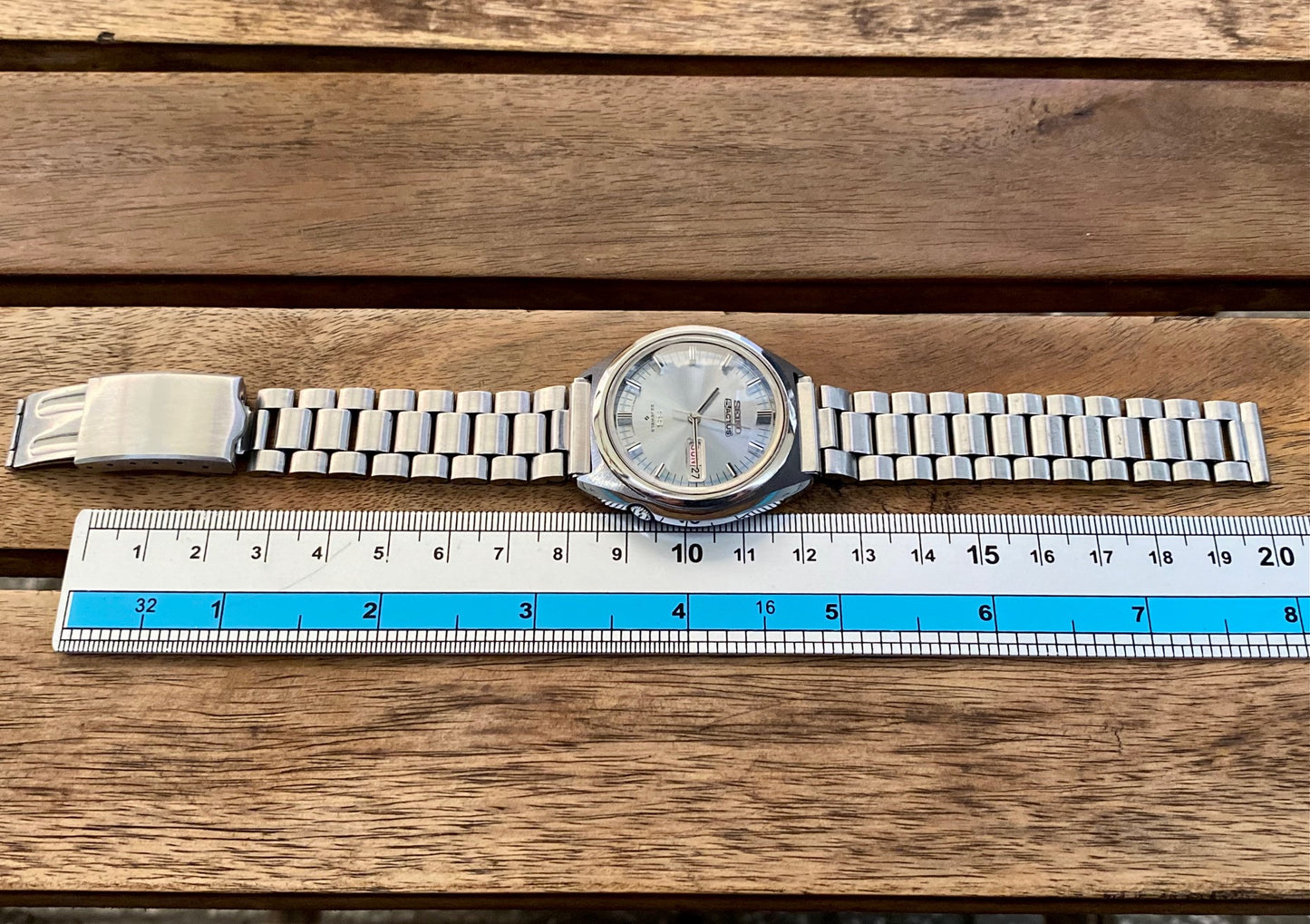 Vintage Seiko 5 Actus 6106-7520, SERVICED Auto January 1971