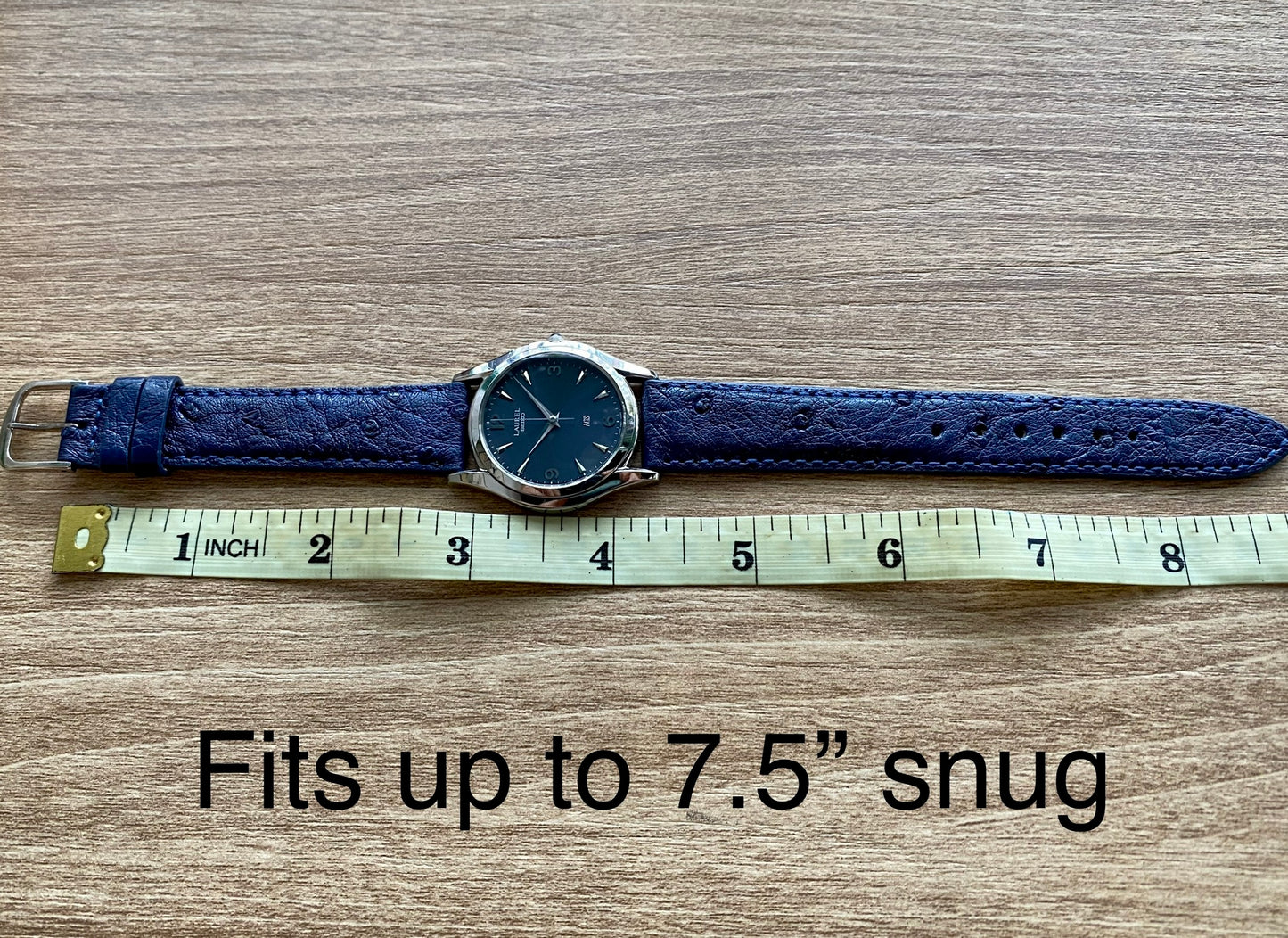 RARE Vintage September 1995 Seiko Laurel AGS 4M21-0A60 - Midnight Blue Dial - UK VINTAGE WATCH LTD