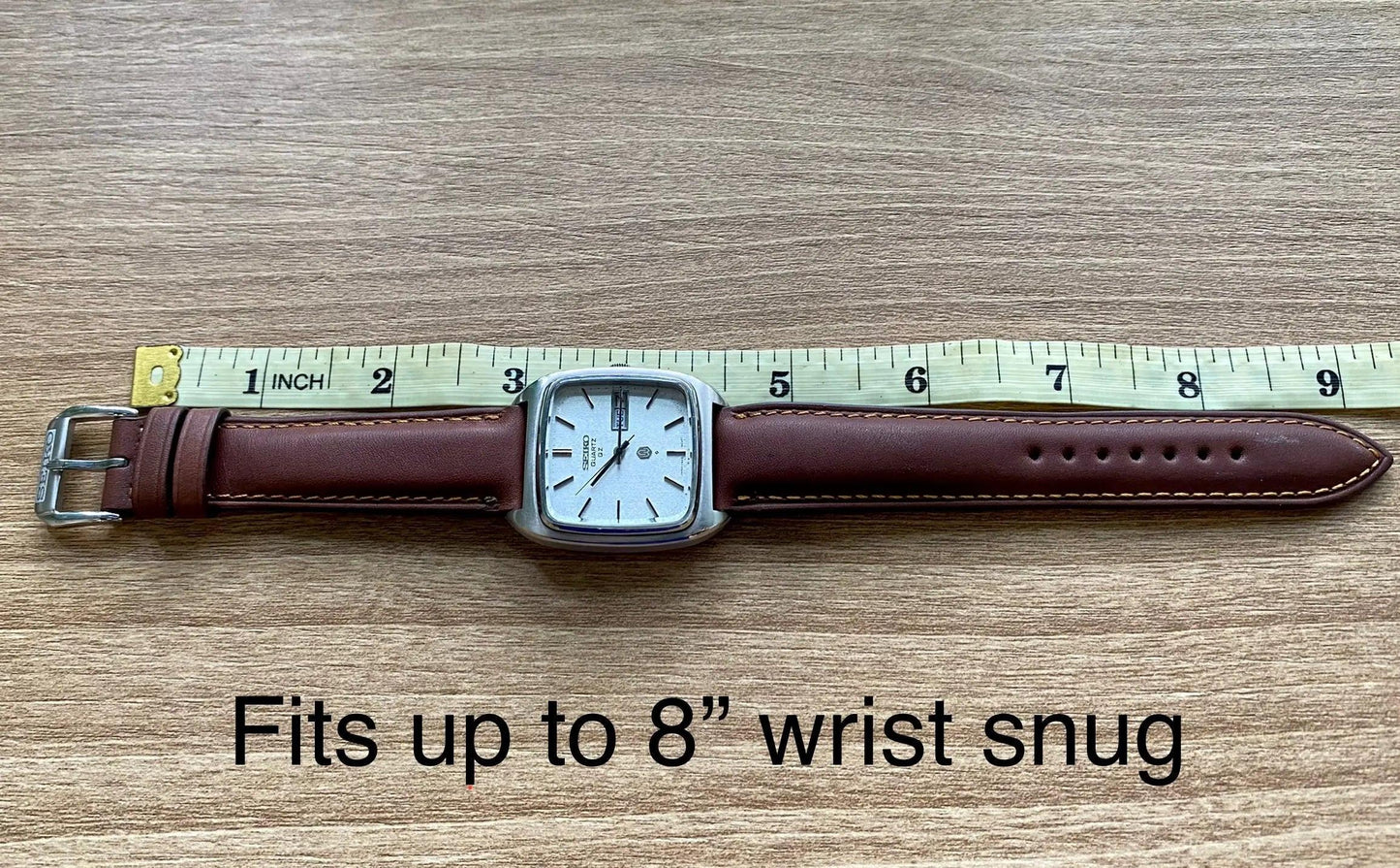 Vintage October 1974 Seiko Quartz QZ 0923-5000 Grey Snowflake Dial UK VINTAGE WATCH LTD