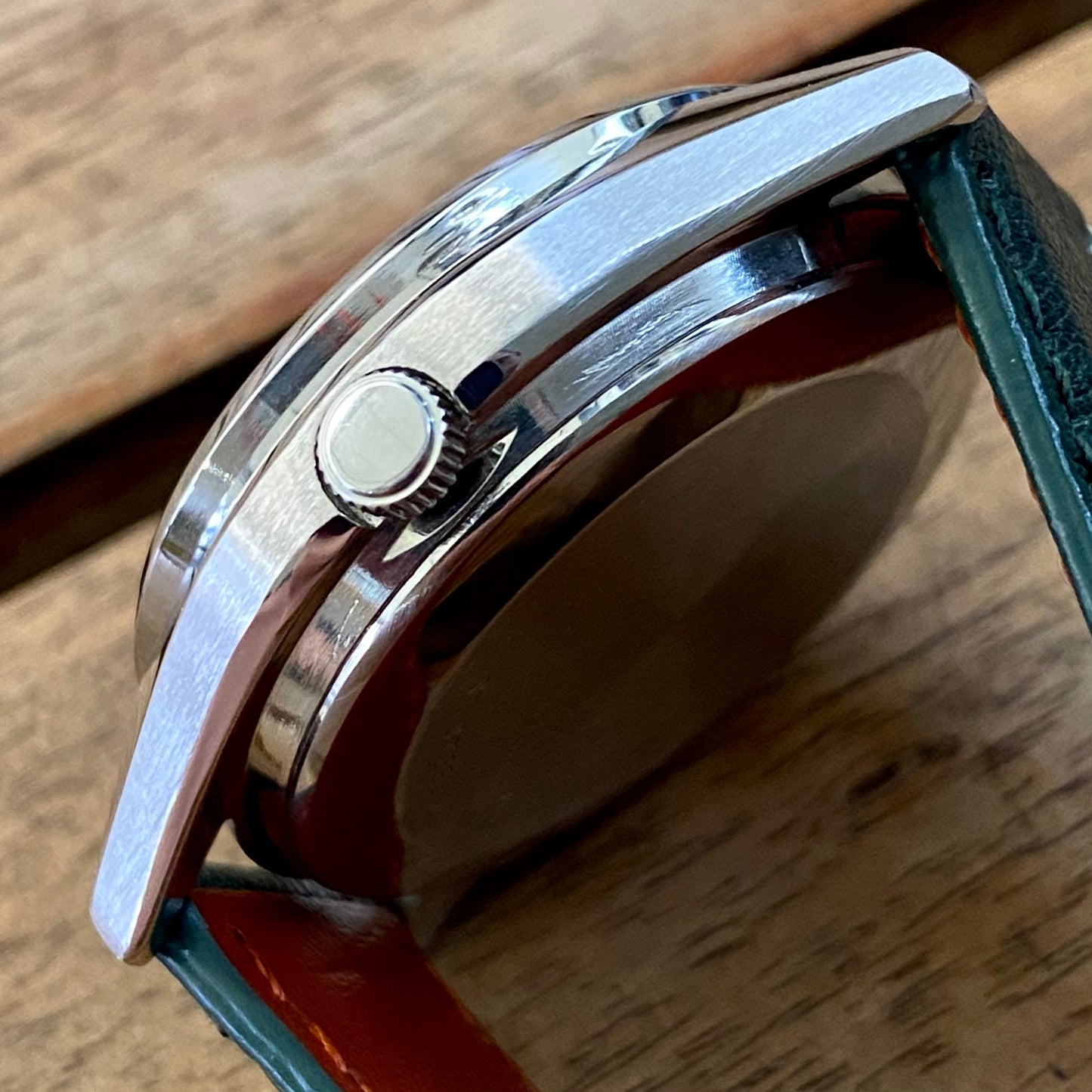 COMING SOON! Vintage August 1974 Seiko Quartz QZ 0923-8000 Green Sand Dial