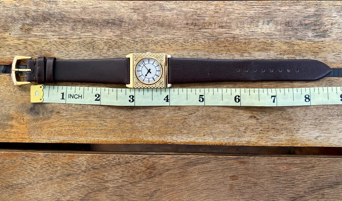 Rare February 1987 Seiko Quartz 5P30-6150 Big Ben Watch Westminster London