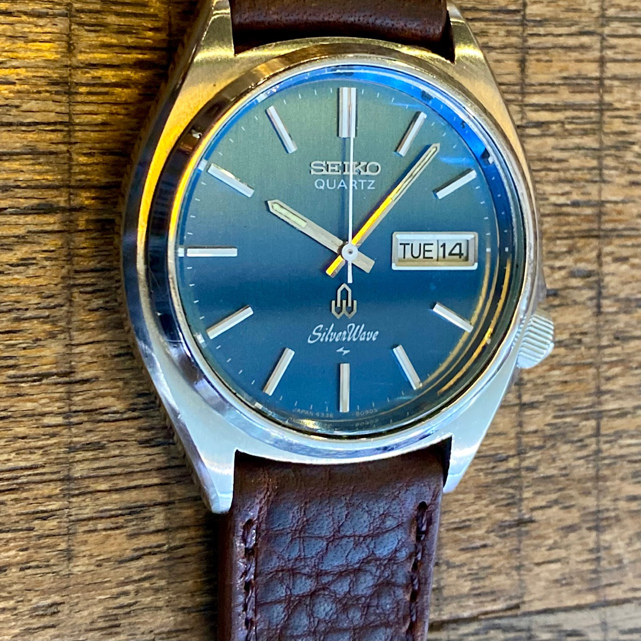 COMING SOON! Vintage Seiko Quartz Silver Wave 4336-8090, November 1977 - PRE-ORDER NOW!