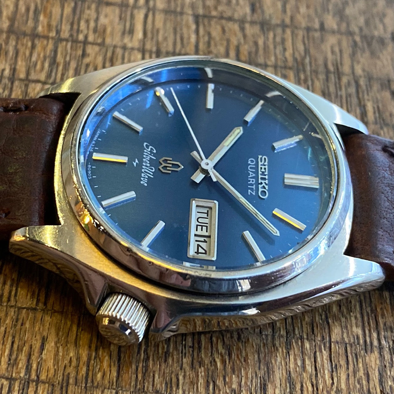 COMING SOON! Vintage Seiko Quartz Silver Wave 4336-8090, November 1977 - PRE-ORDER NOW!