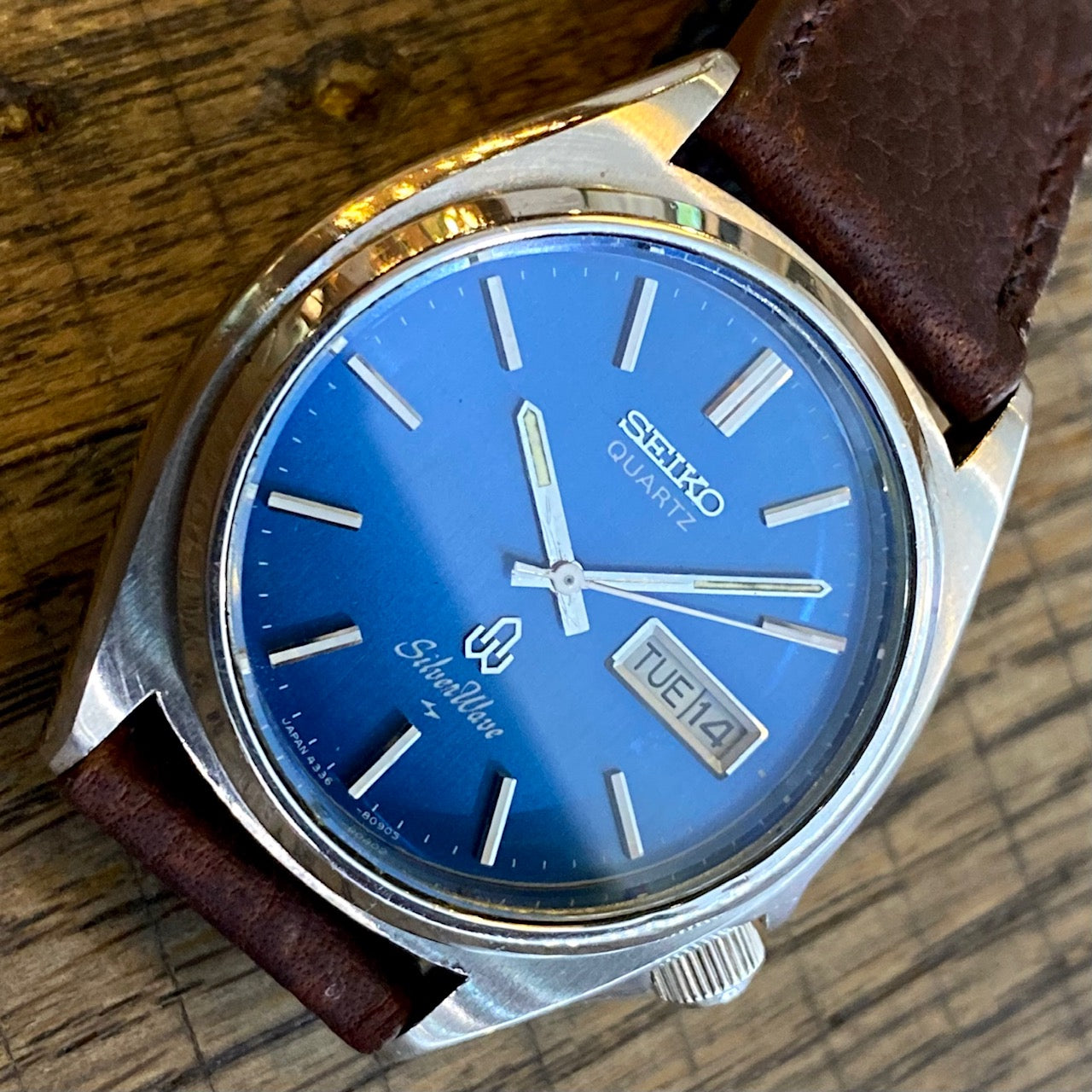 COMING SOON! Vintage Seiko Quartz Silver Wave 4336-8090, November 1977 - PRE-ORDER NOW!