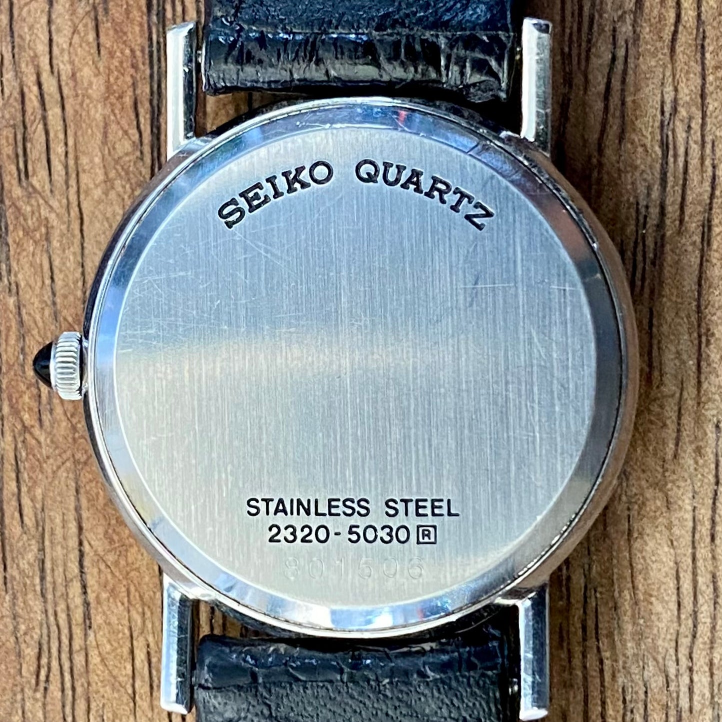 COMING SOON! - EXTREMELY RARE BLUE DIAL Vintage October 1978 Lady's Seiko 2320-5030 Quartz with Octagonal Case - Pre-order now!