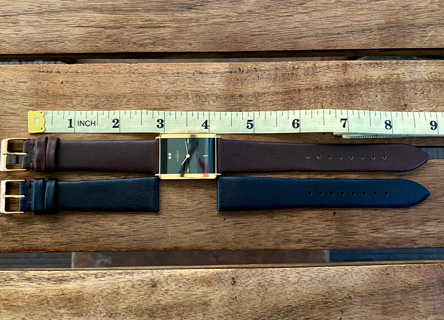 RARE Vintage 1999 John Richmond London JRM-7M Black Dial with 2 real diamonds - Pie pan crown