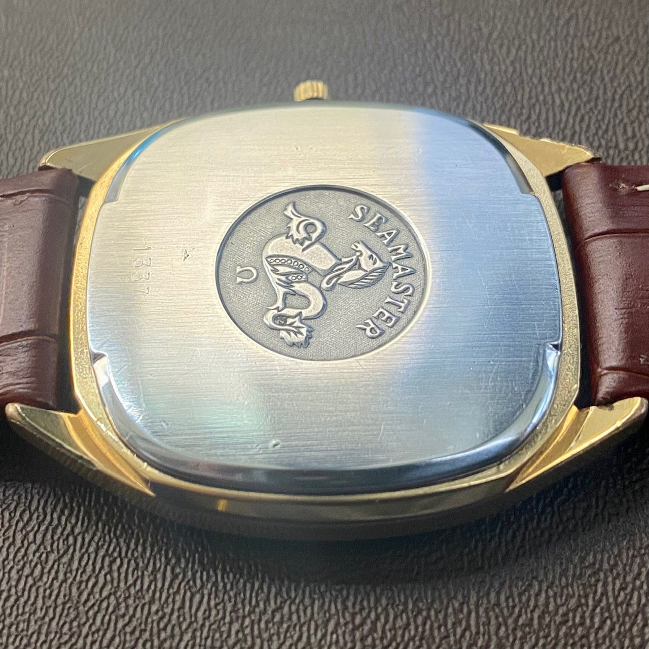 COMING SOON! Vintage 1980s Omega Seamaster Quartz 1337 -Gold Cap- Double Square Dial - PRE ORDER NOW!
