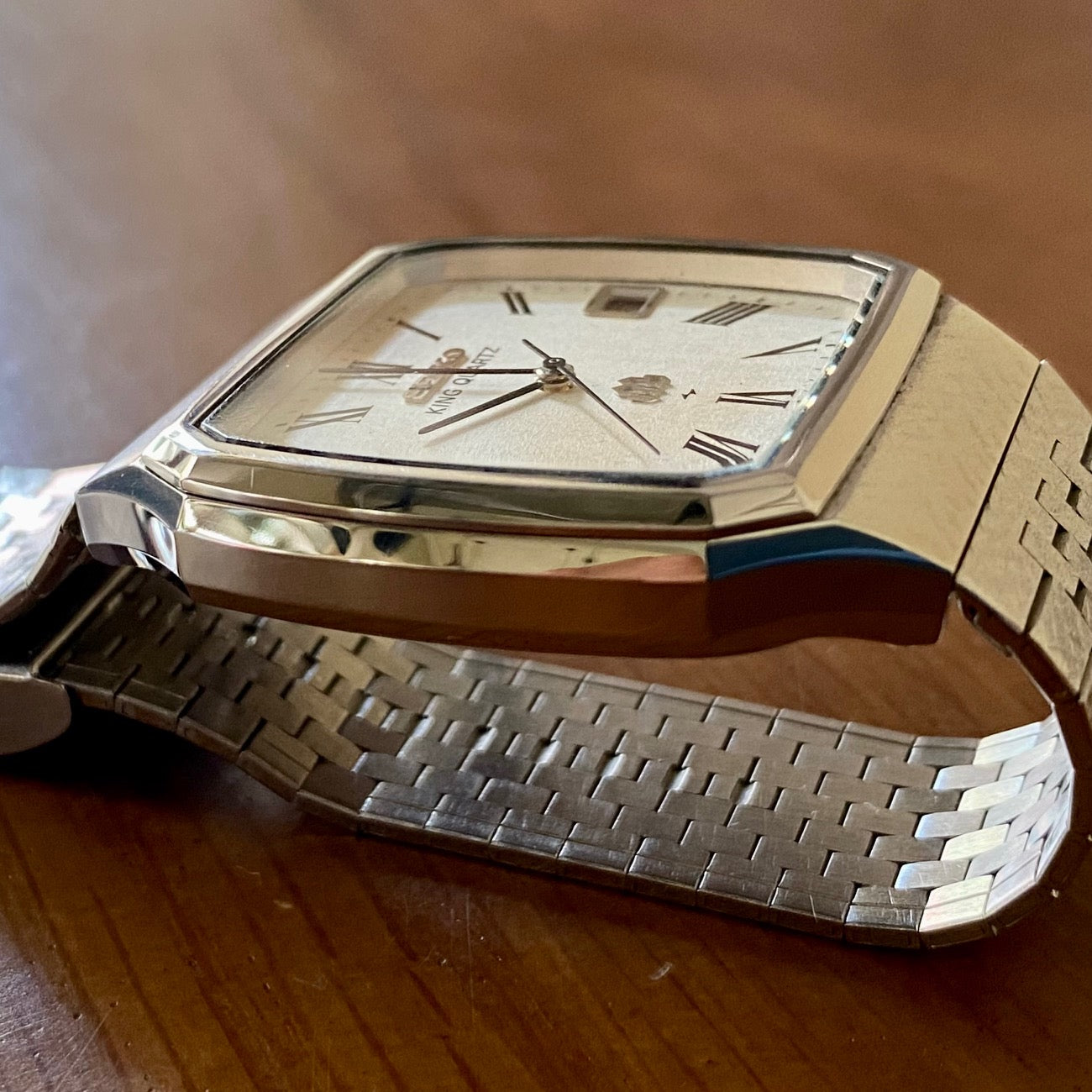 Rare Vintage June 1979 Seiko King Quartz 9722-5000-Double Twin - Snowflake
