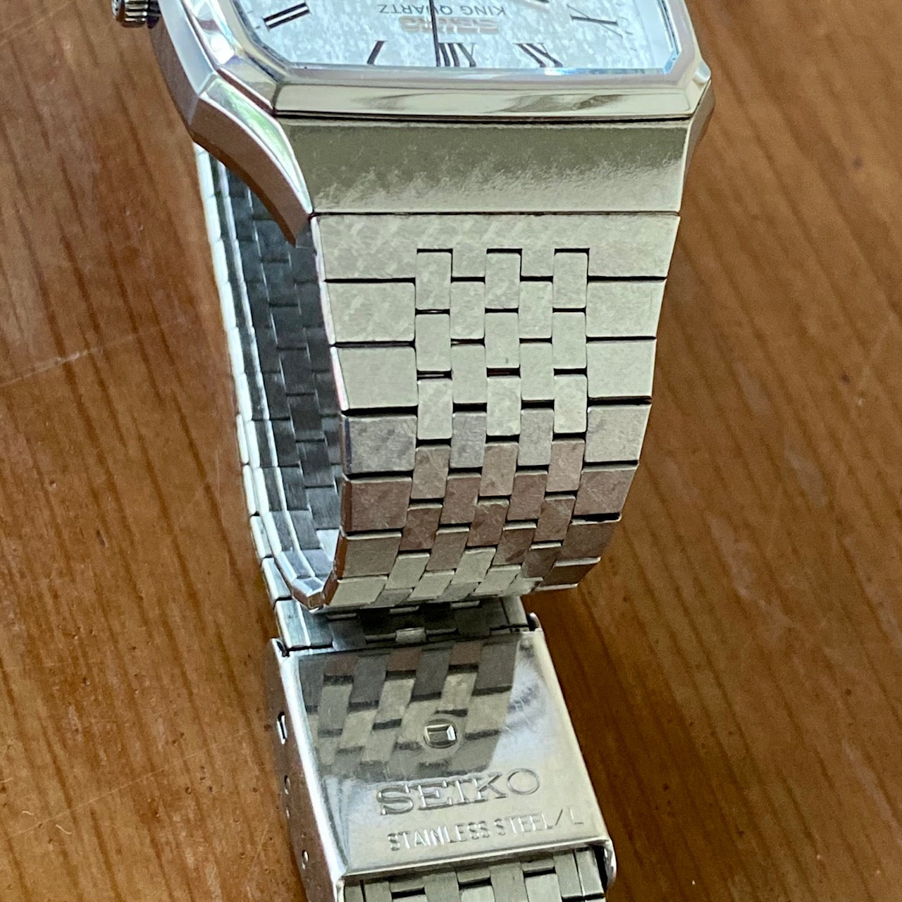 Rare Vintage June 1979 Seiko King Quartz 9722-5000-Double Twin - Snowflake