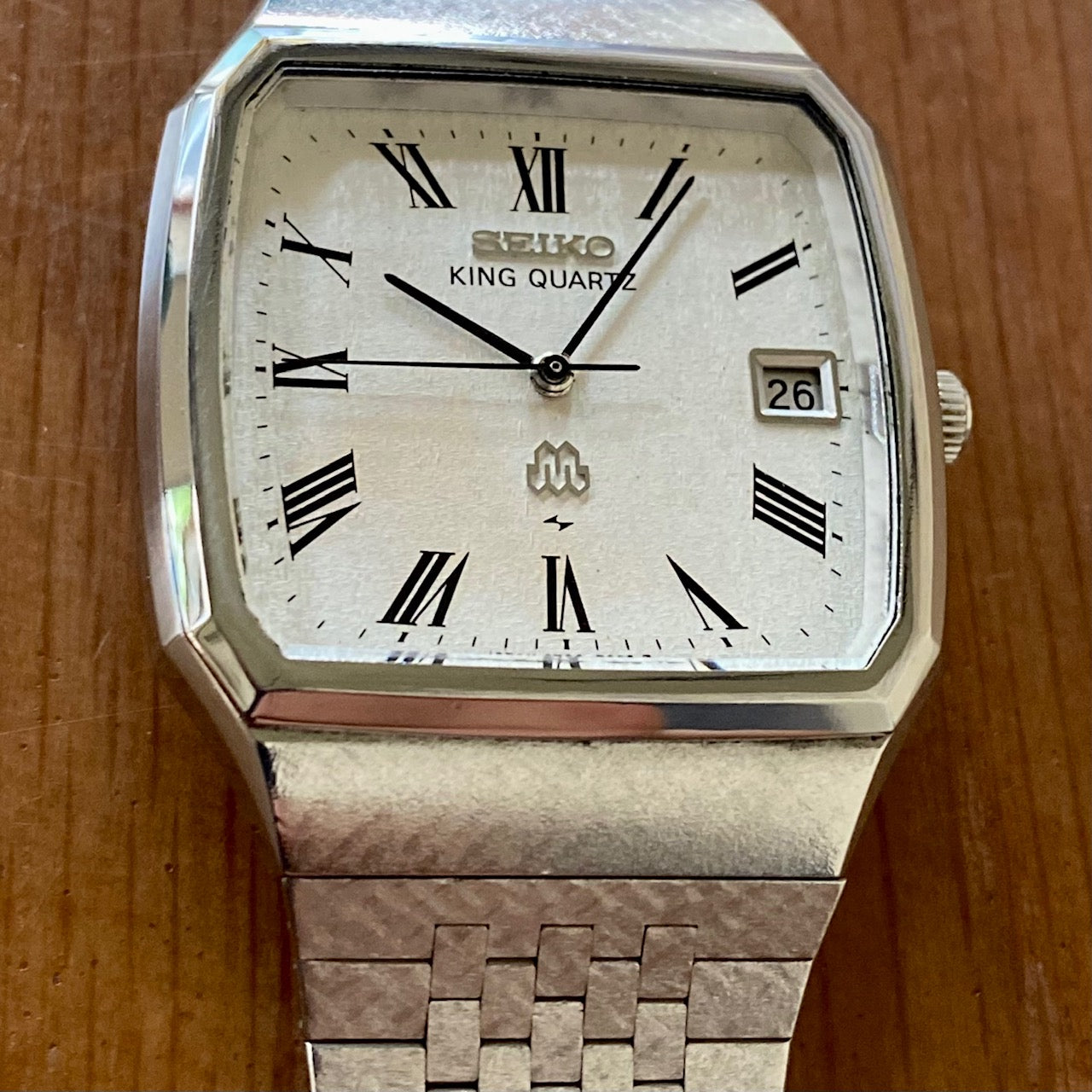 Rare Vintage June 1979 Seiko King Quartz 9722-5000-Double Twin - Snowflake