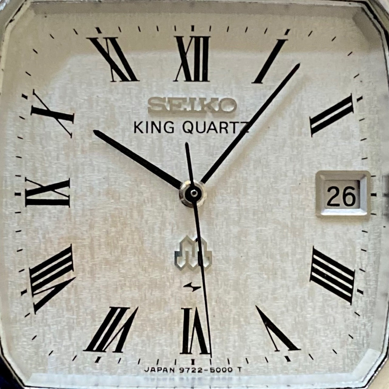 Rare Vintage June 1979 Seiko King Quartz 9722-5000-Double Twin - Snowflake