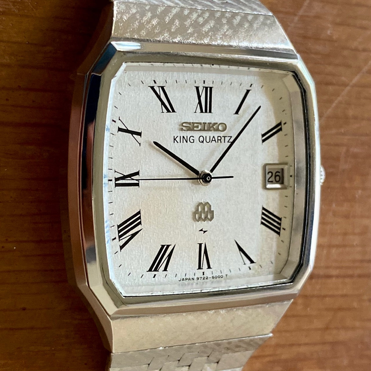 Rare Vintage June 1979 Seiko King Quartz 9722-5000-Double Twin - Snowflake