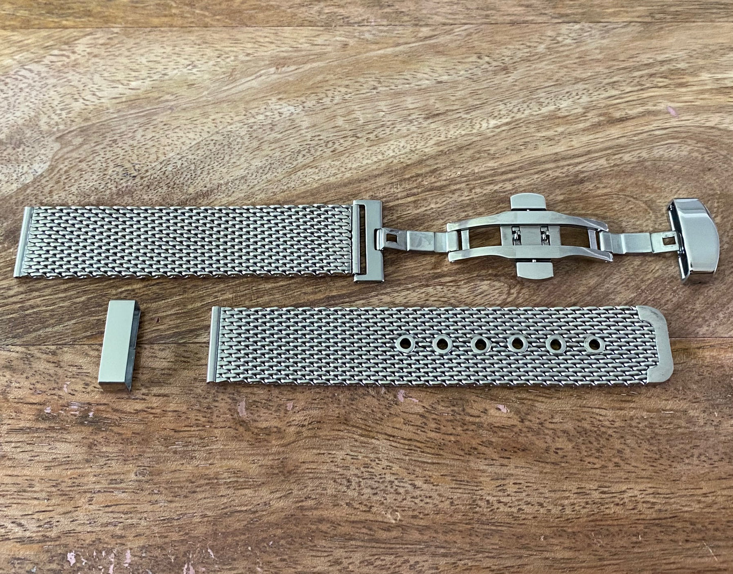 COMING SOON! 20mm Universal Straight Ended Steel 007 Mesh Belt Watch Bracelet Strap For Omega Seamaster