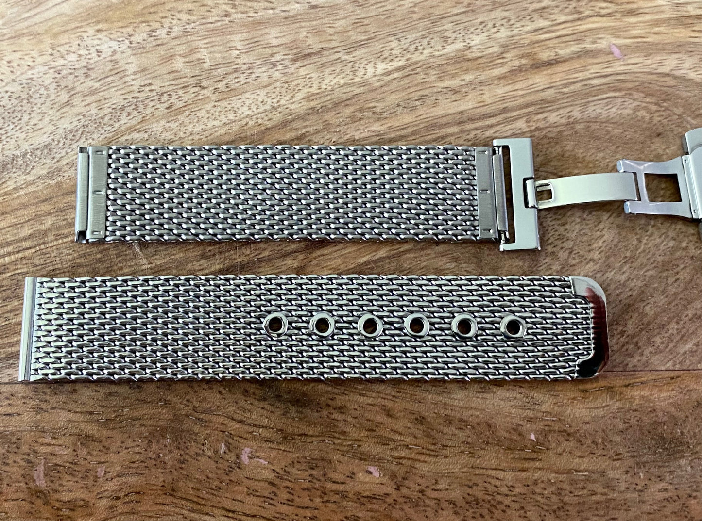 COMING SOON! 20mm Universal Straight Ended Steel 007 Mesh Belt Watch Bracelet Strap For Omega Seamaster