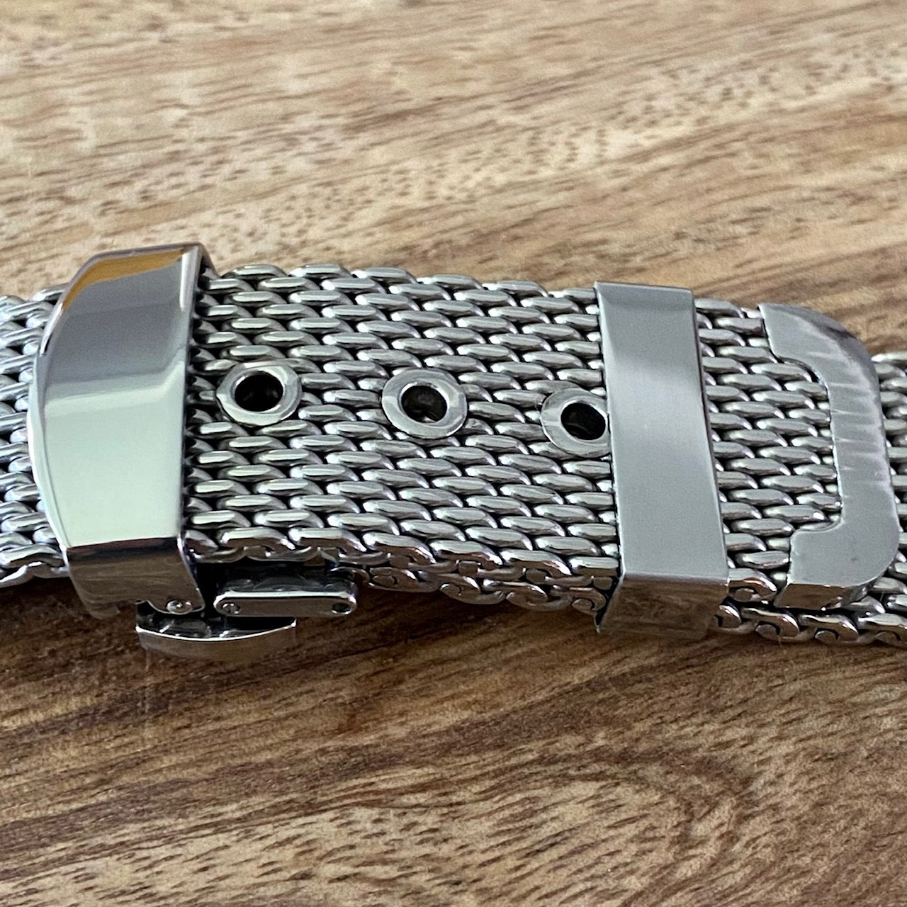 COMING SOON! 20mm Universal Straight Ended Steel 007 Mesh Belt Watch Bracelet Strap For Omega Seamaster
