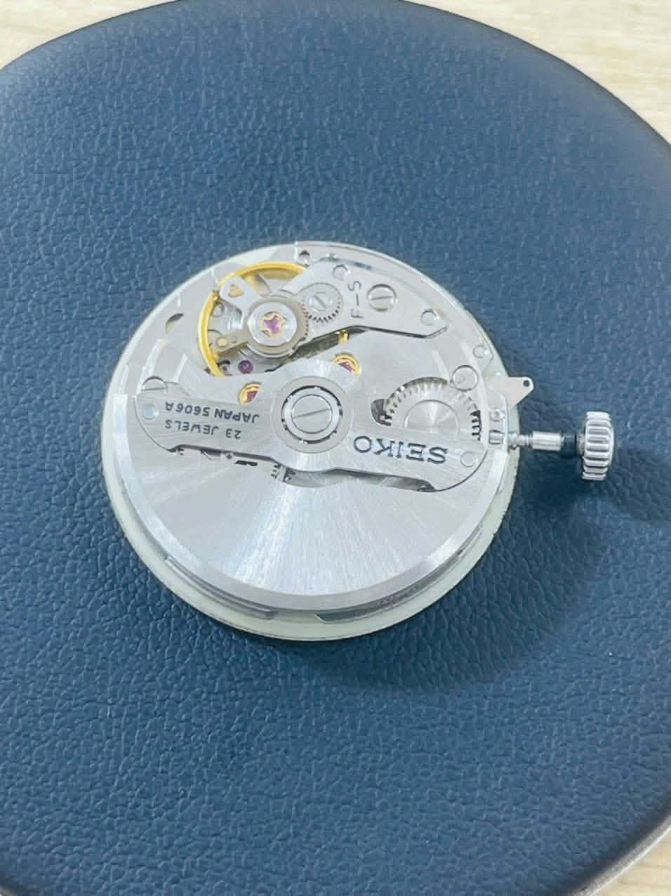 Vintage Seiko Lord Matic 5606-7140 Serviced Black Auto, October 1971