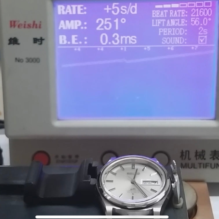 Serviced Vintage August 1970 Seiko Lord Matic 5606-7070 Automatic 23 jewels