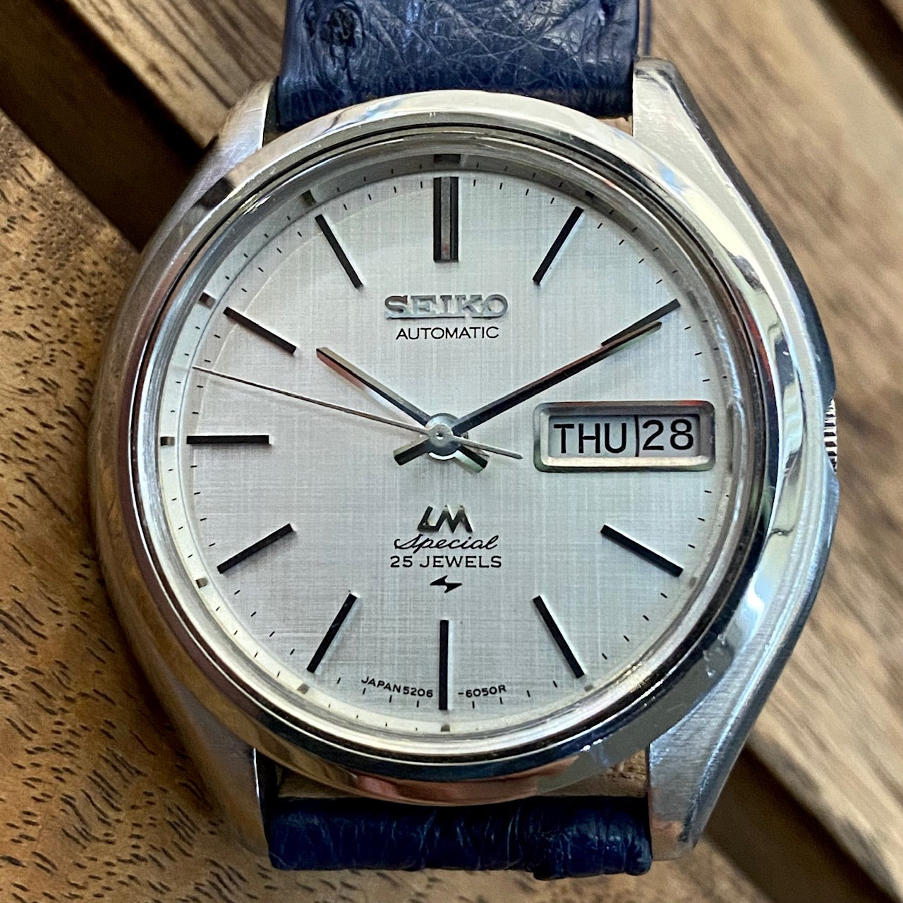 COMING SOON! SERVICED Vintage November 1971 Seiko LM Lord Matic Special 5206-6060 Linen Dial - Great Condition, Automatic