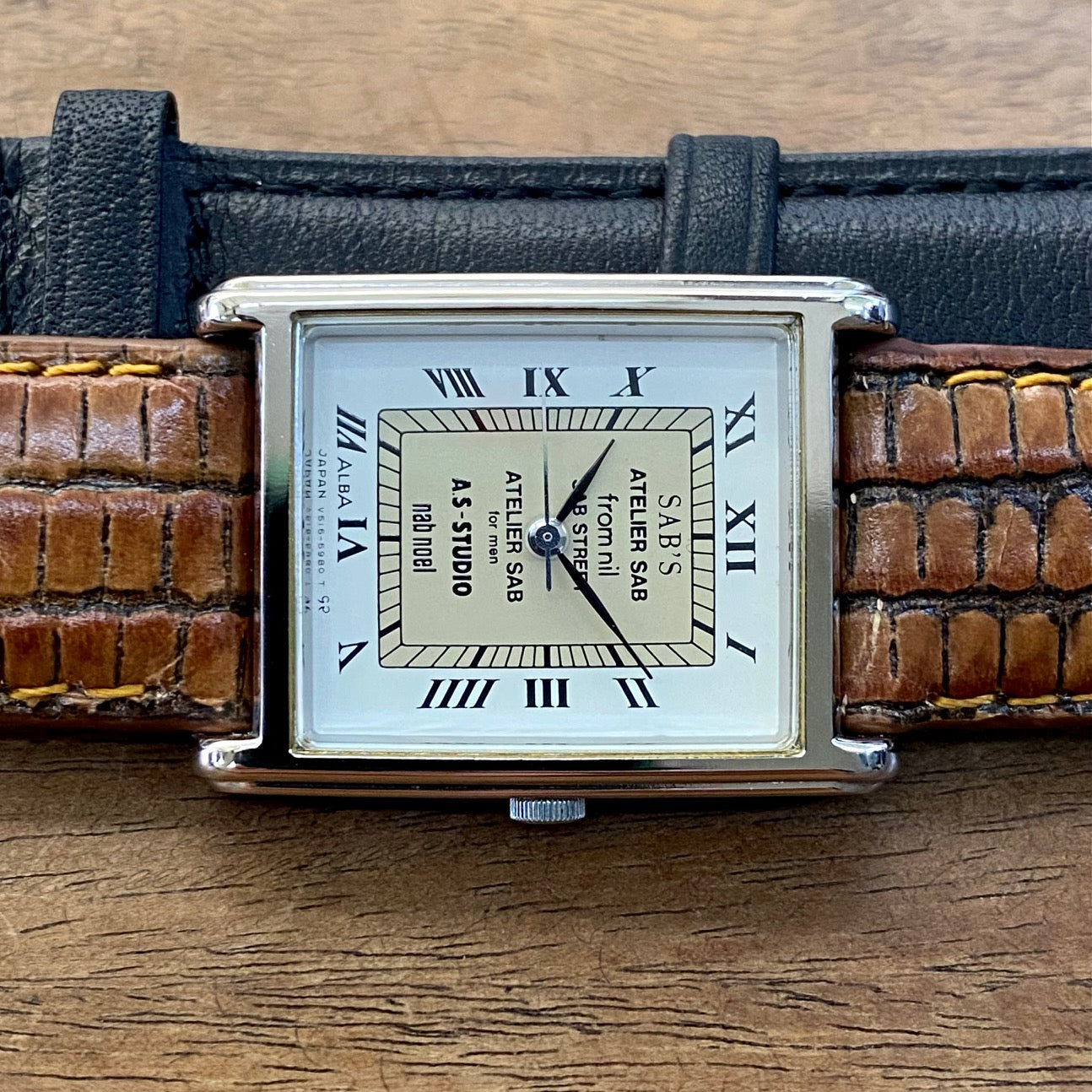 COMING SOON! Rare Vintage Seiko Quartz Alba Tank V515-5480 SABS, May 1999 PRE-ORDER NOW!