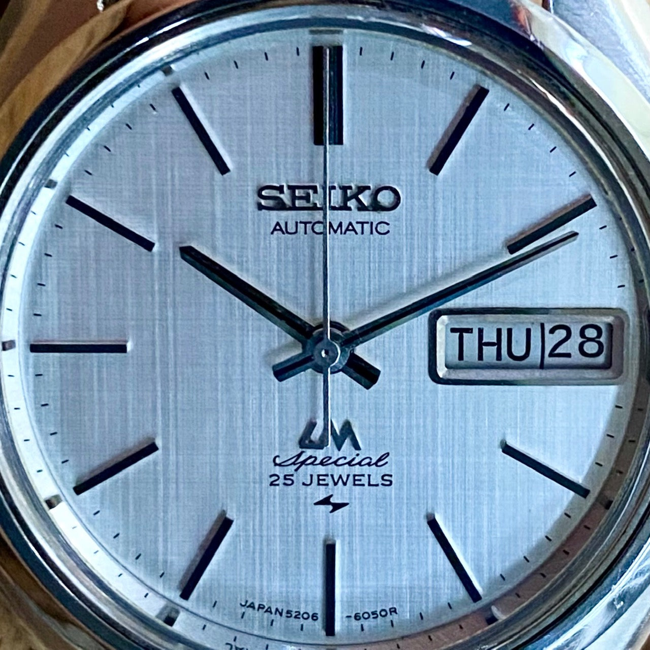 COMING SOON! SERVICED Vintage November 1971 Seiko LM Lord Matic Special 5206-6060 Linen Dial - Great Condition, Automatic