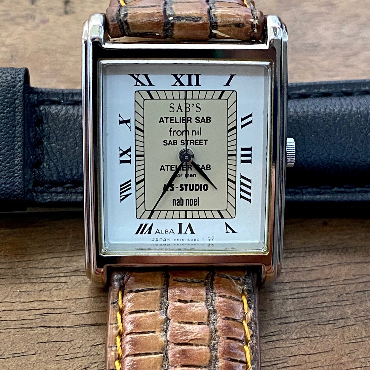 COMING SOON! Rare Vintage Seiko Quartz Alba Tank V515-5480 SABS, May 1999 PRE-ORDER NOW!