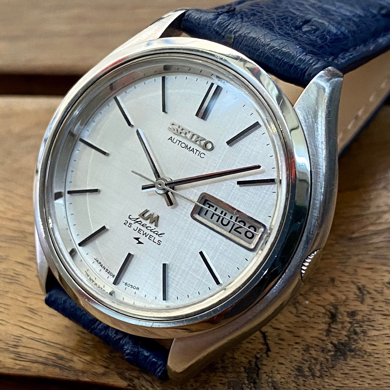 COMING SOON! SERVICED Vintage November 1971 Seiko LM Lord Matic Special 5206-6060 Linen Dial - Great Condition, Automatic
