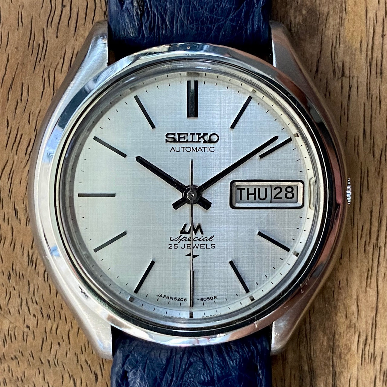 COMING SOON! SERVICED Vintage November 1971 Seiko LM Lord Matic Special 5206-6060 Linen Dial - Great Condition, Automatic