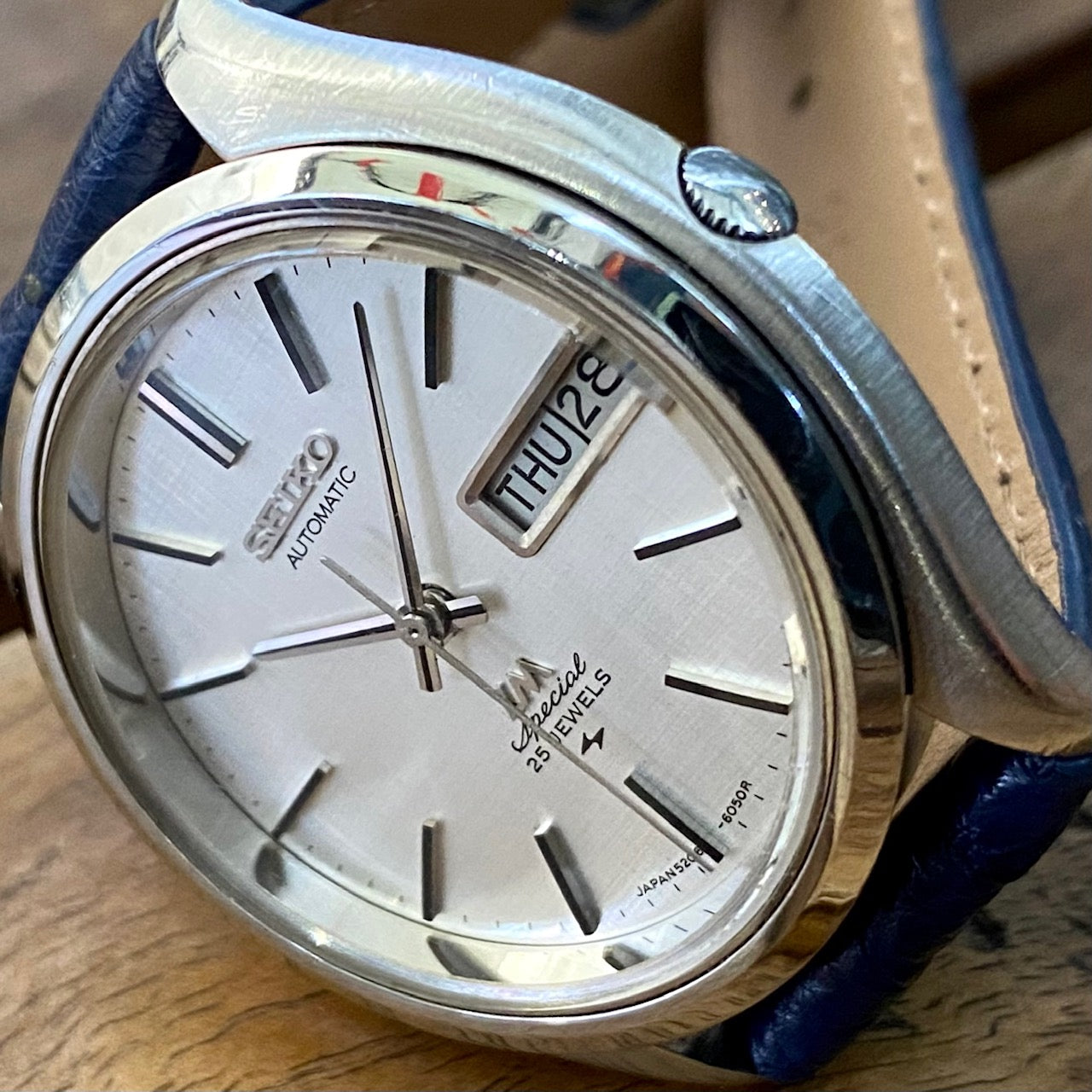 COMING SOON! SERVICED Vintage November 1971 Seiko LM Lord Matic Special 5206-6060 Linen Dial - Great Condition, Automatic