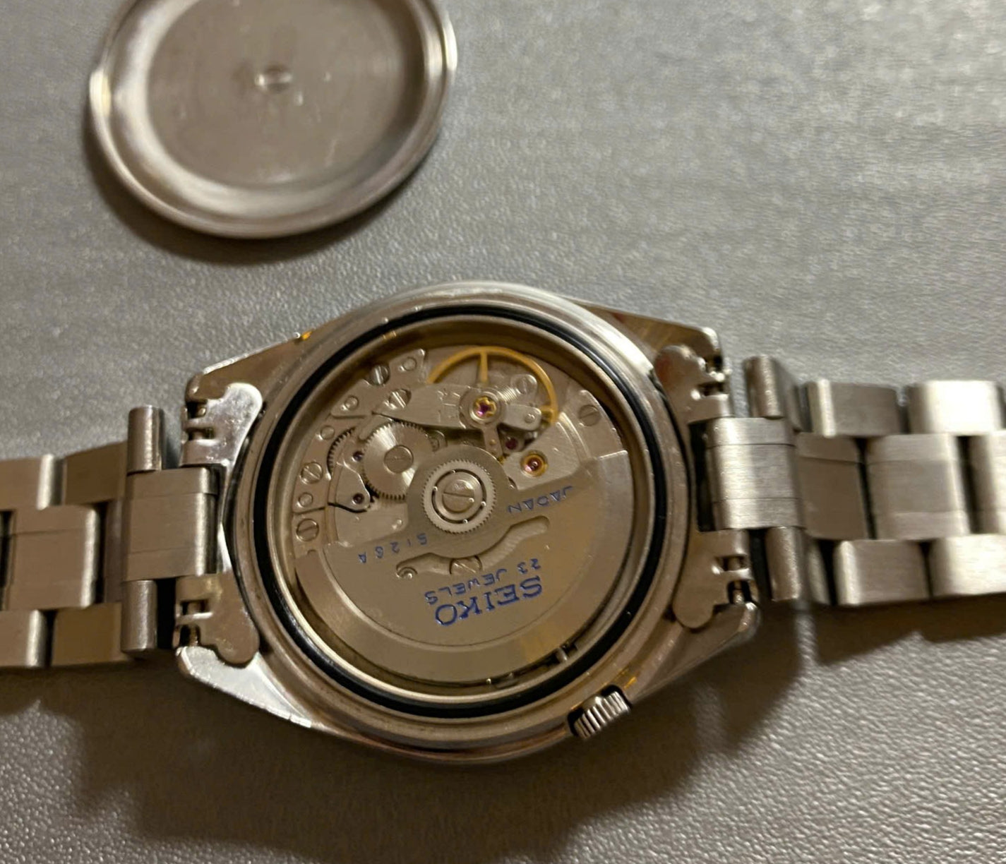 Vintage Seiko 5 5126-8060 Silver Sunburst, Serviced Auto, October 1970 UK VINTAGE WATCH LTD