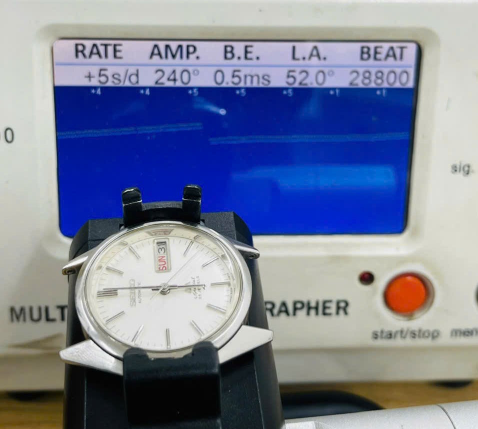 Vintage Seiko Lord Matic Special 5206-6130 Serviced Automatic, October 1972 UK VINTAGE WATCH LTD