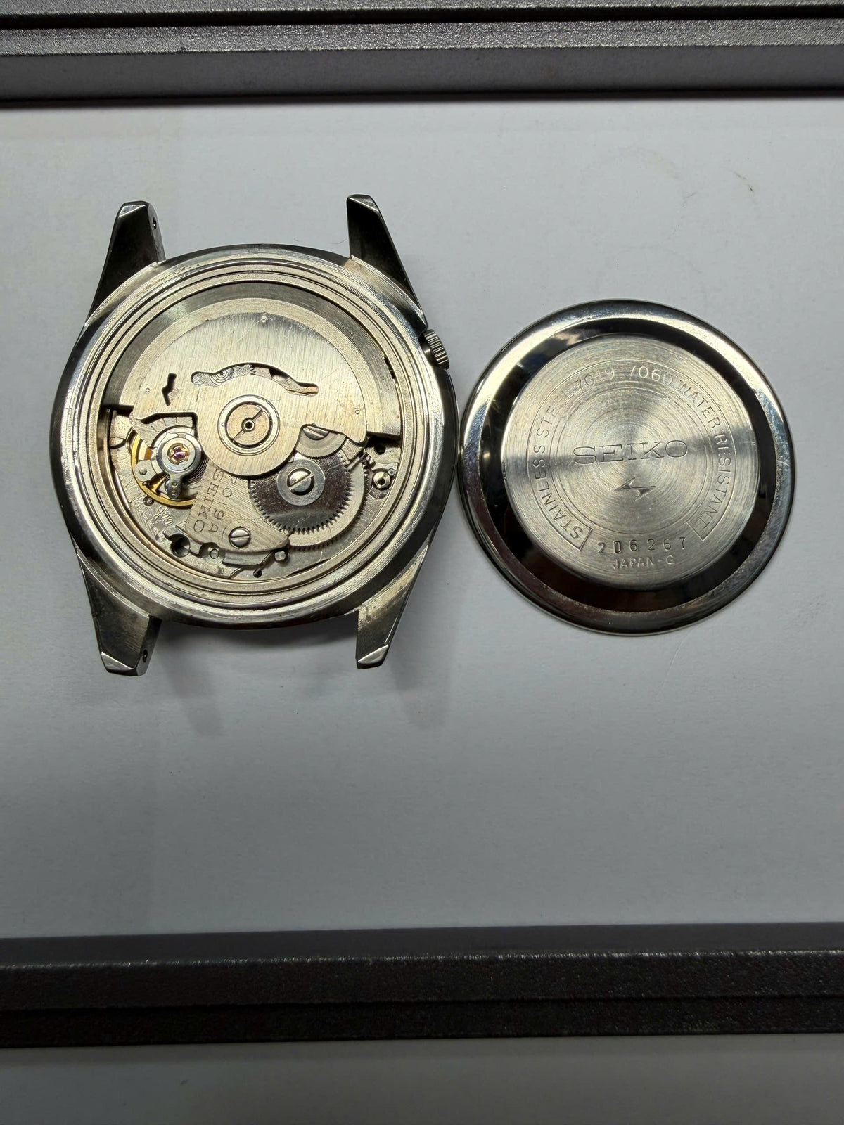 Seiko 5 Actus SS 6106-7600 Blue Serviced Automatic, March 1973