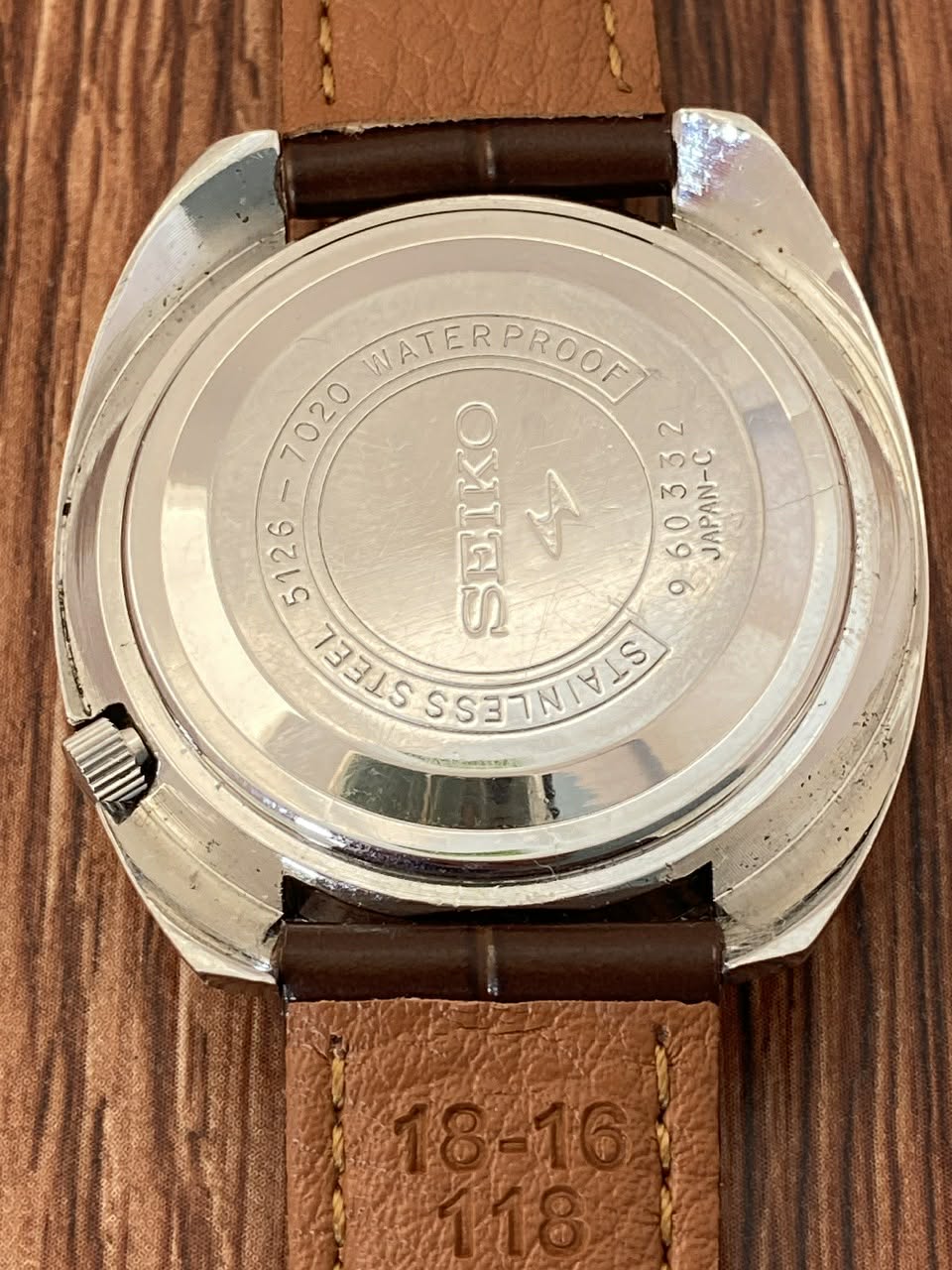 Vintage Seiko 5 5126-7020 Serviced Automatic June 1969 UK VINTAGE WATCH LTD