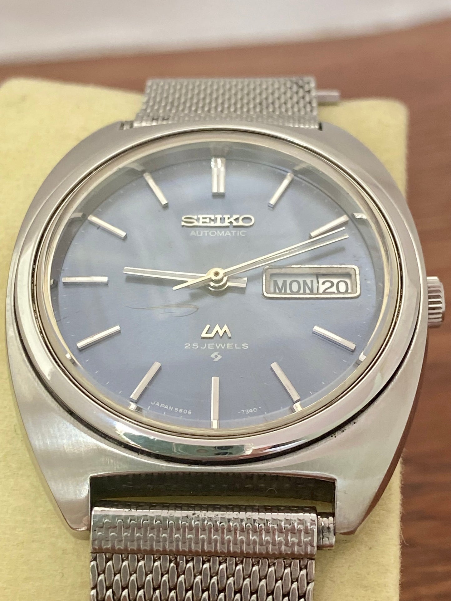 Vintage Seiko Lord Matic 5606-7140 Serviced Automatic November 1971