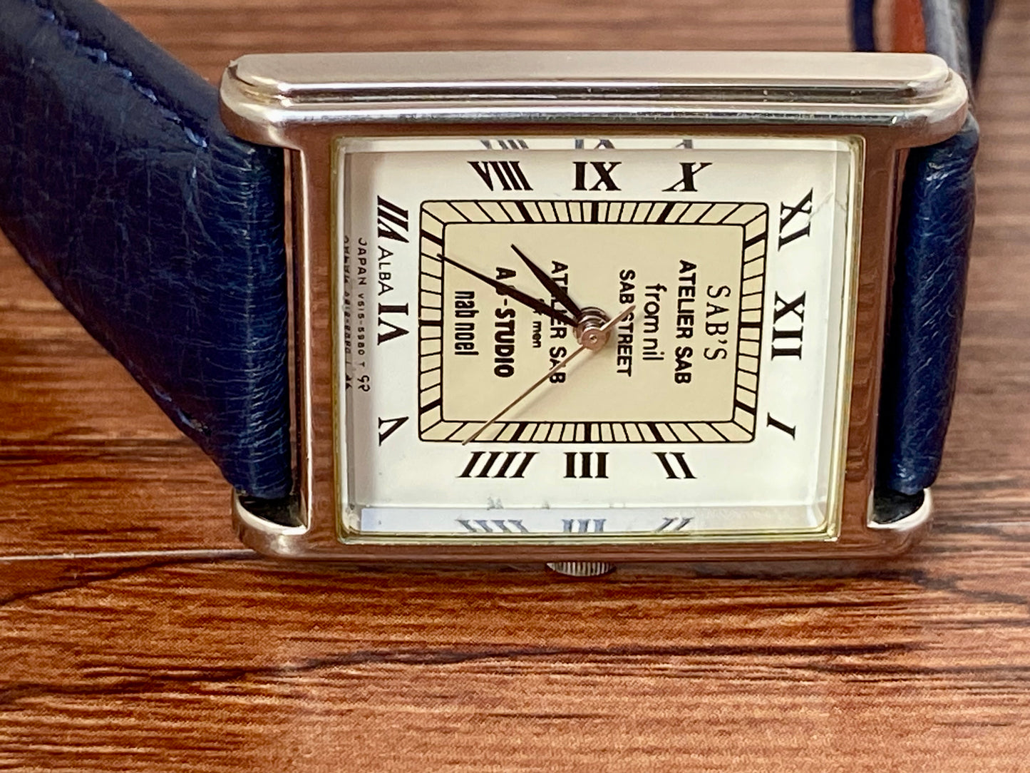 Rare Vintage Seiko Quartz Alba V515-5480, SABS Tank, February 1999