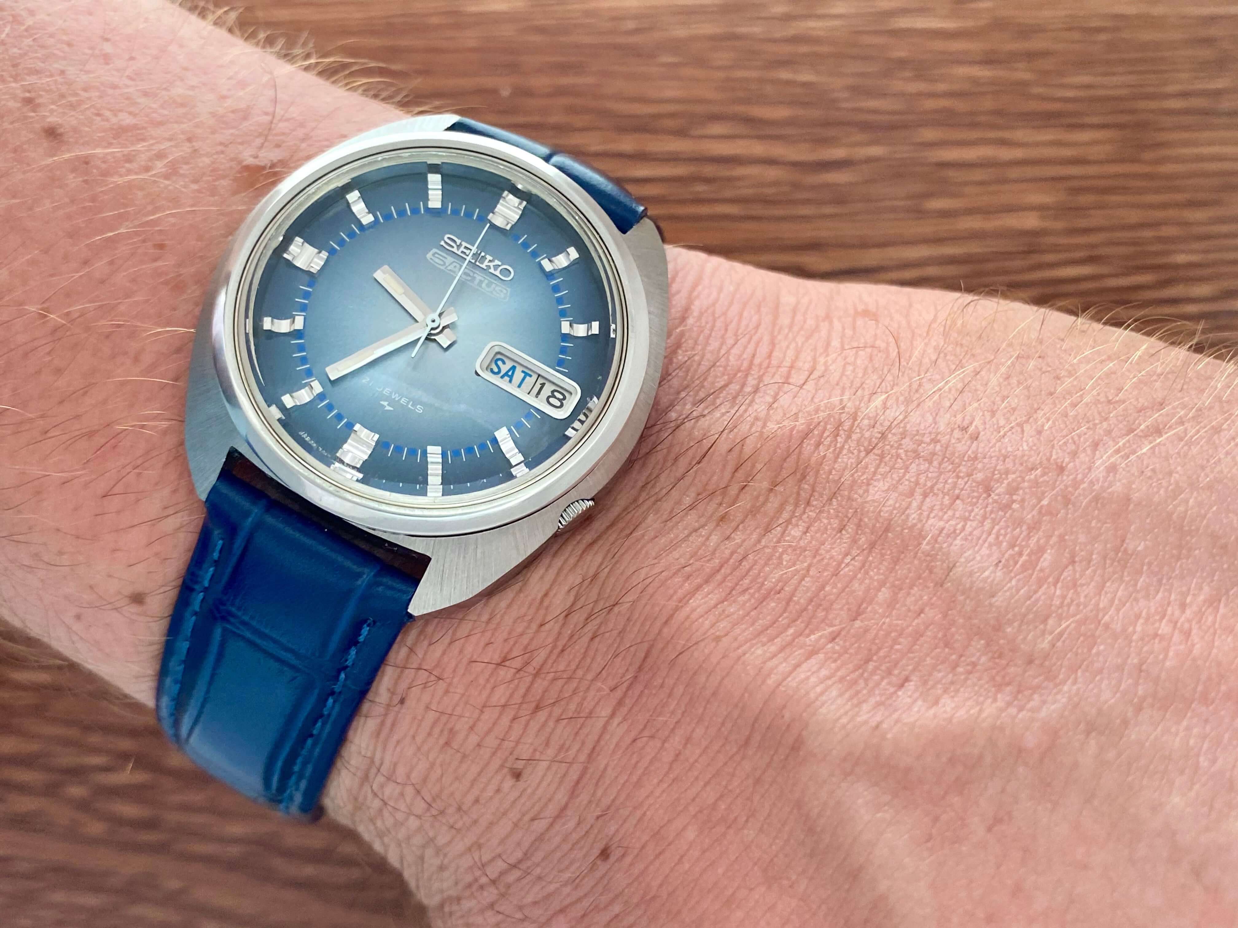 Vintage Seiko 5 Actus 7019-7210 SERVICED Auto January 1974 – UK
