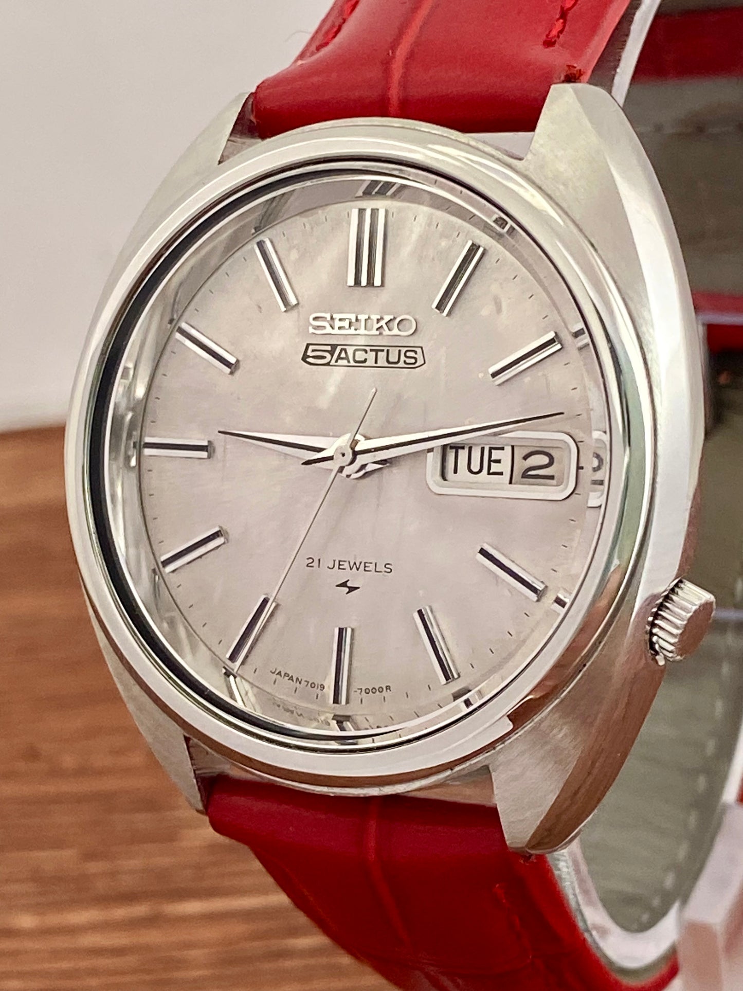 Vintage Seiko 5 Actus 7019-7040 Serviced Auto, November 1979