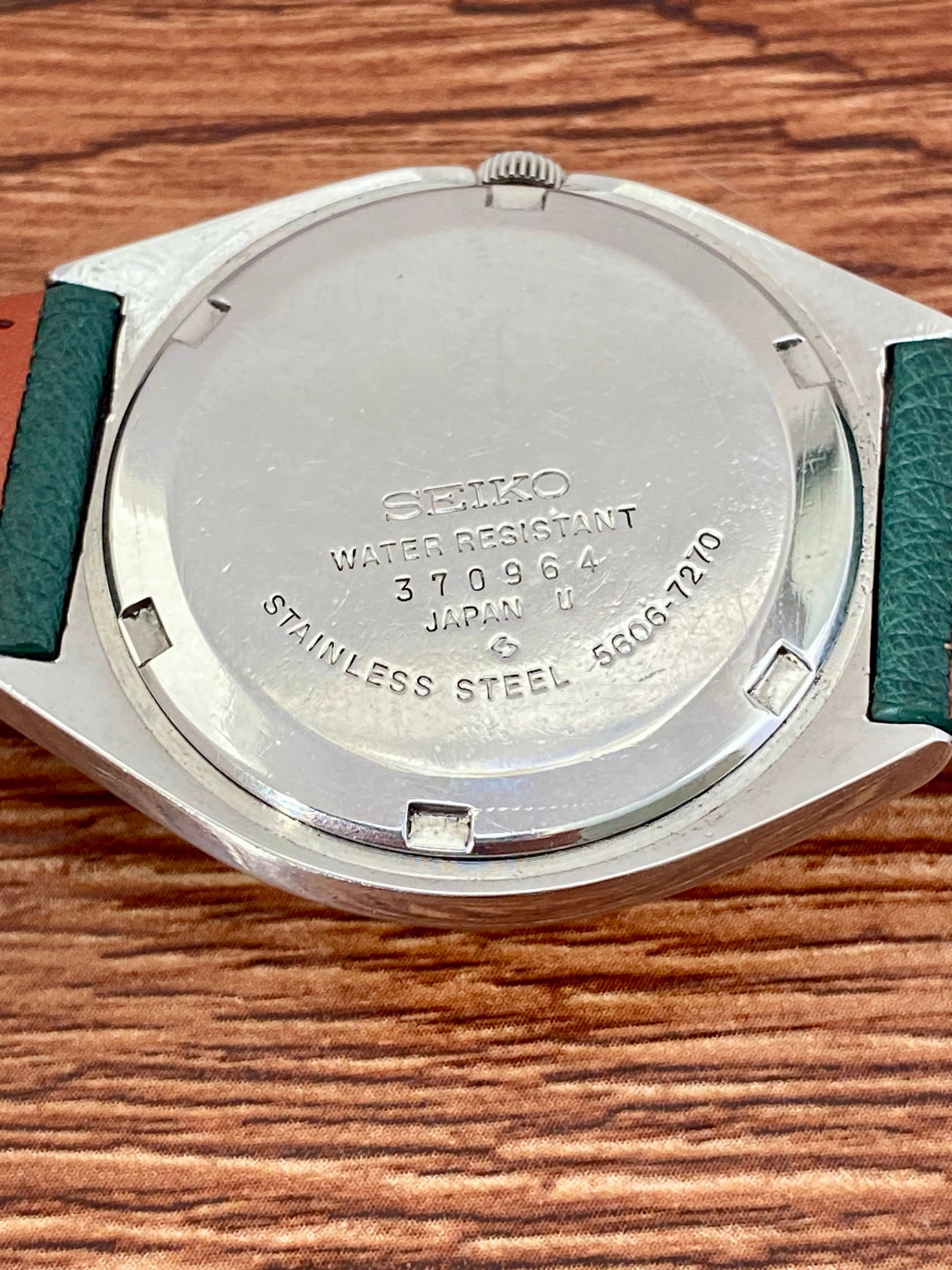 Vintage Seiko Lord Matic 5606-7270 Serviced Automatic, July 1973 UK VINTAGE WATCH LTD