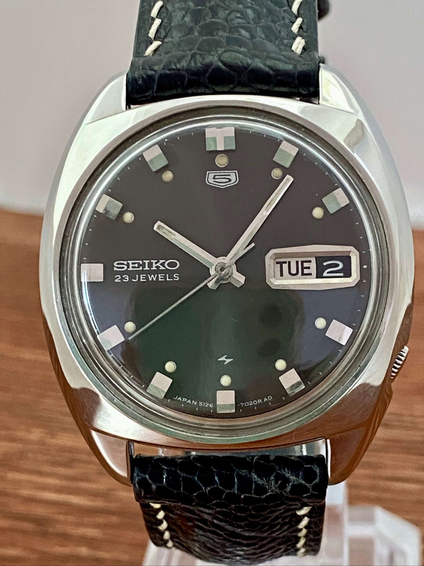 Vintage Seiko 5 5126-7000 Serviced Automatic June 1967 UK VINTAGE WATCH LTD