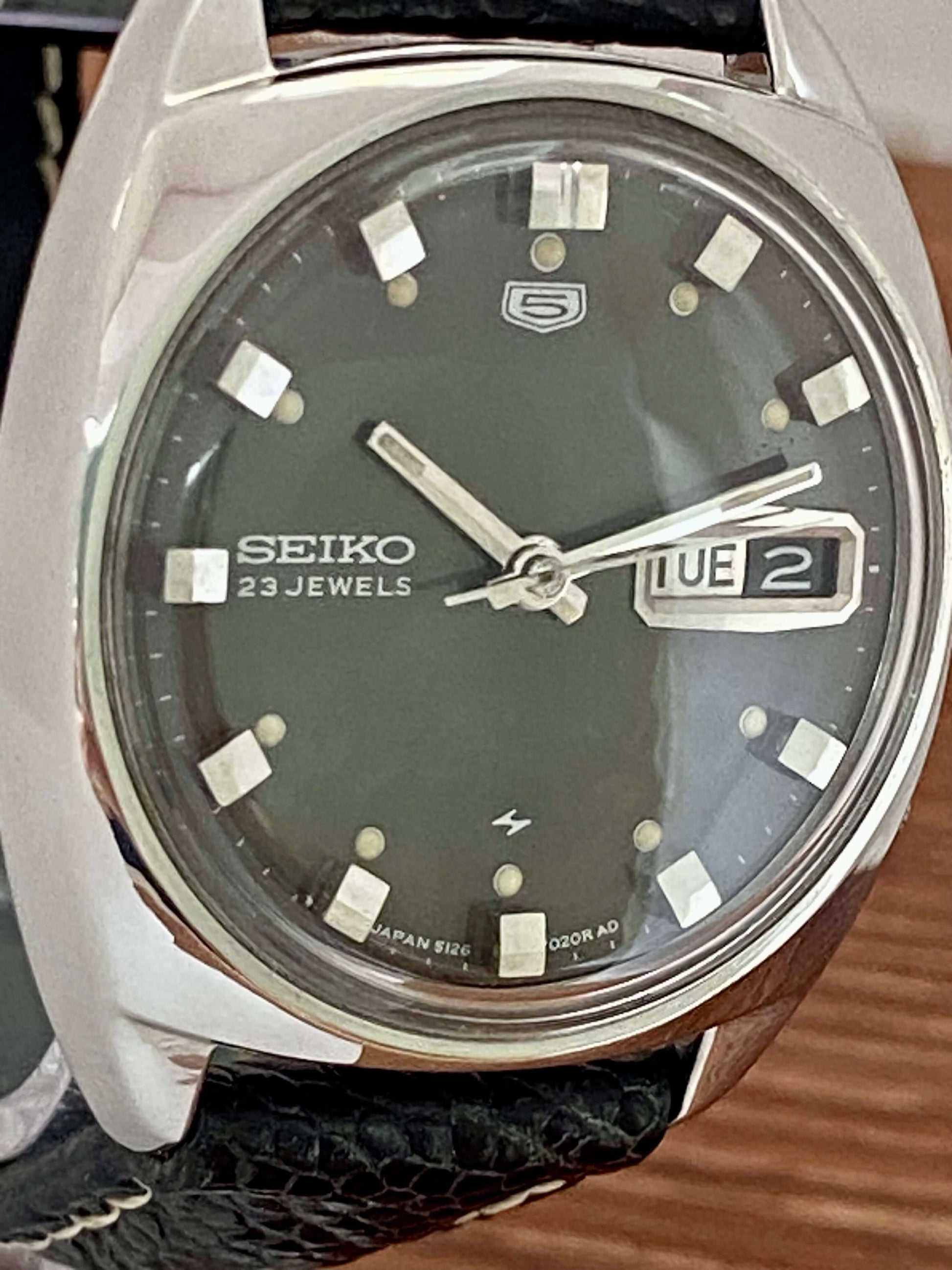 Vintage Seiko 5 5126-7000 Serviced Automatic June 1967 UK VINTAGE WATCH LTD