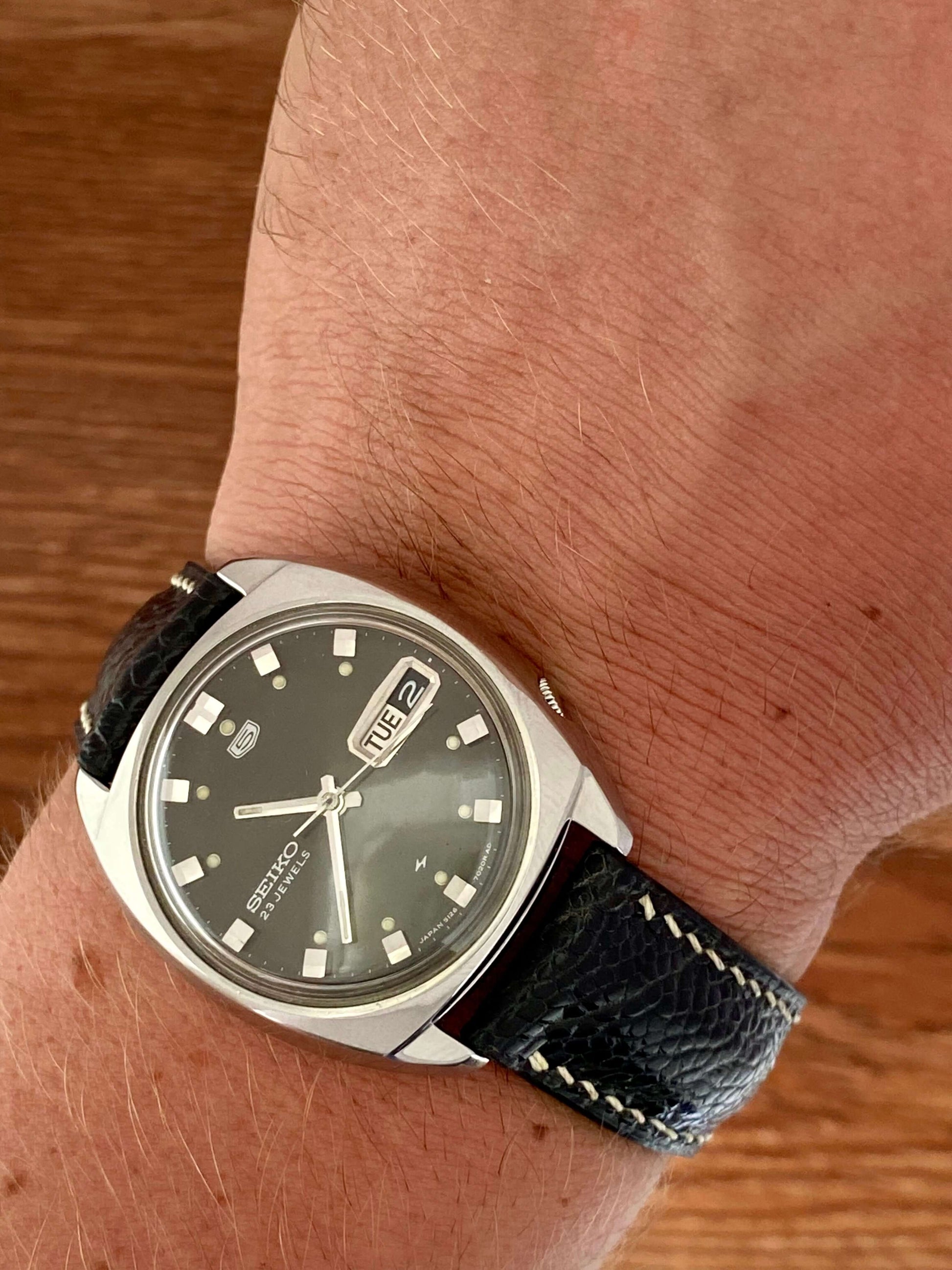 Vintage Seiko 5 5126-7000 Serviced Automatic June 1967 UK VINTAGE WATCH LTD