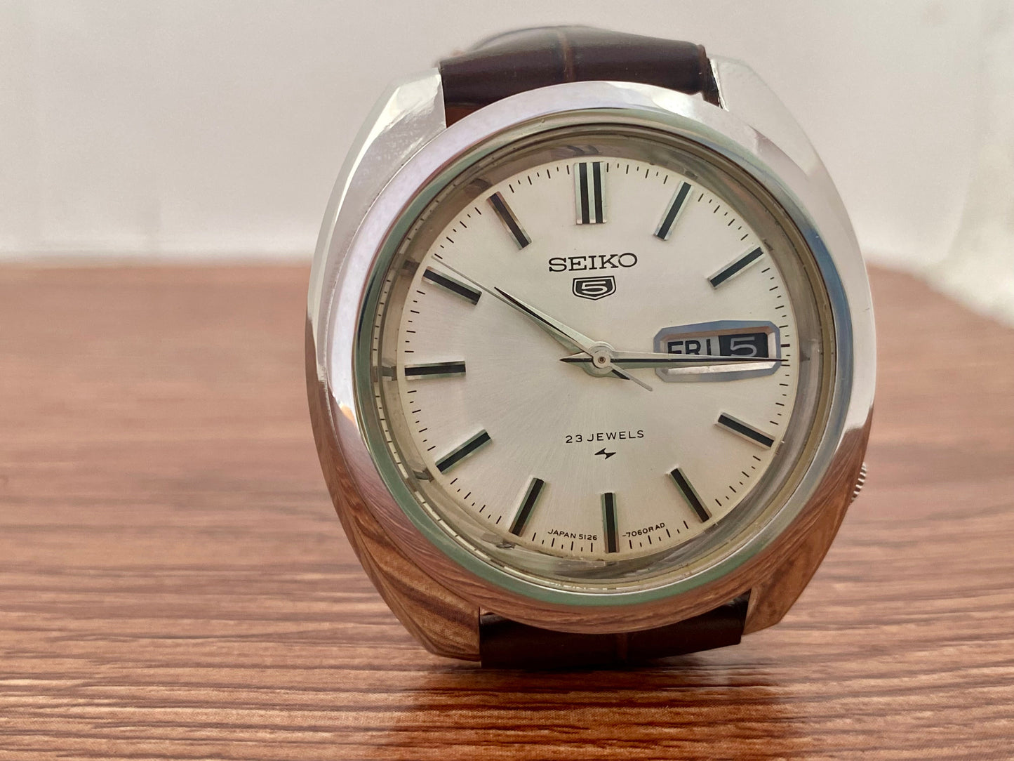 Vintage Seiko 5 5126-7020 Serviced Automatic June 1969 UK VINTAGE WATCH LTD